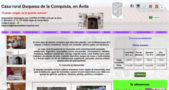 Desktop Screenshot of duquesadelaconquista.com